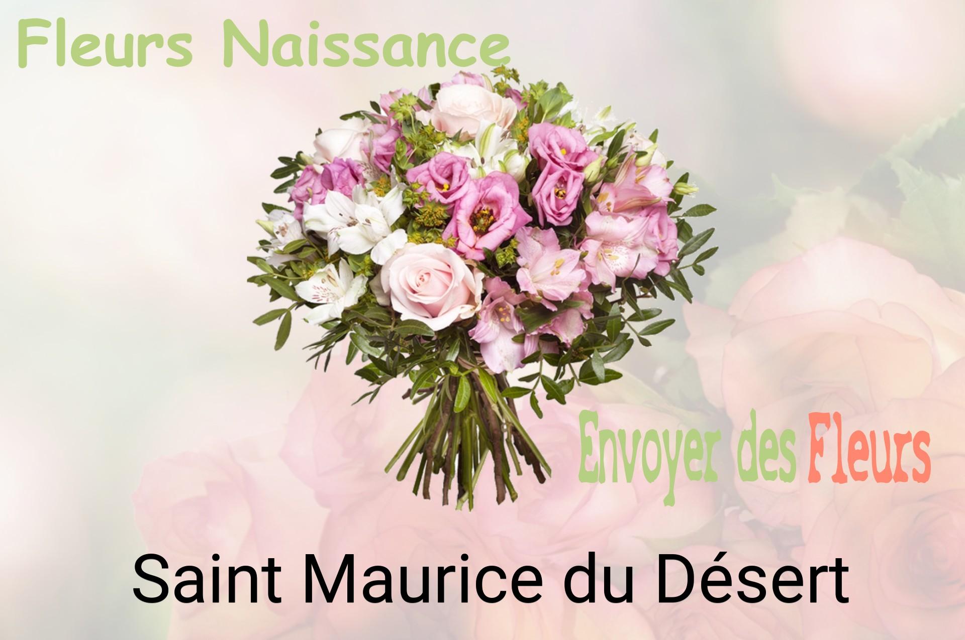 Bouquet de fleurs de naissance livré à Saint-Maurice-du-Désert