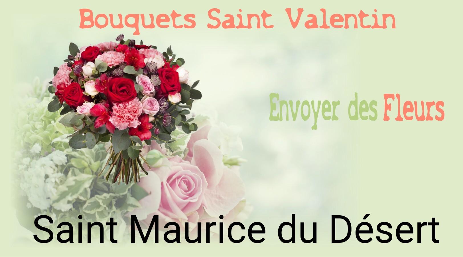 Roses de Saint-Valentin livrées à Saint-Maurice-du-Désert